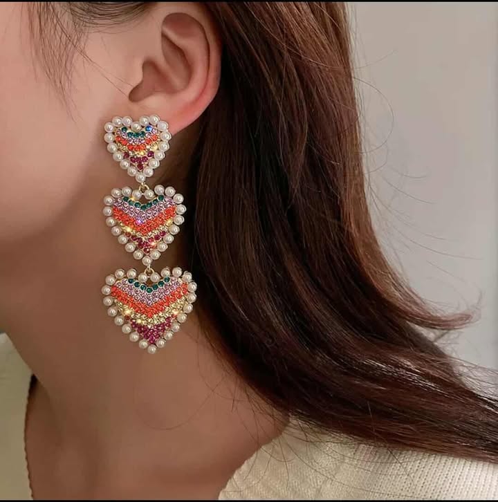 3heart shape with pearl - Image 4