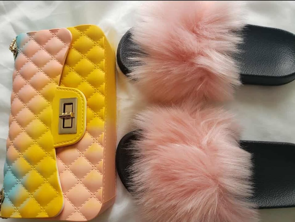 Fur slippers - Image 6